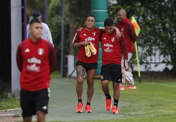 Christian Cueva y Piero Quispe en la Videna. | Foto: Depor