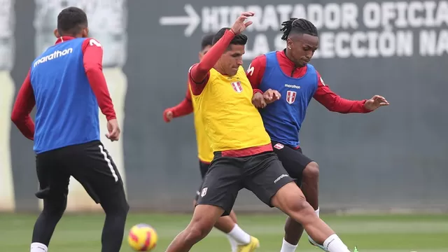 Selección peruana afina trabajos de cara a los próximos amistosos