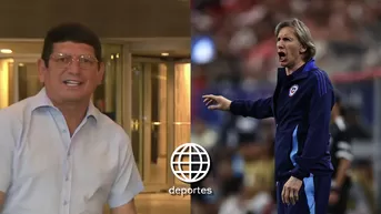 Selección peruana: ¿Agustín Lozano saludó a Ricardo Gareca en el Perú vs. Chile?