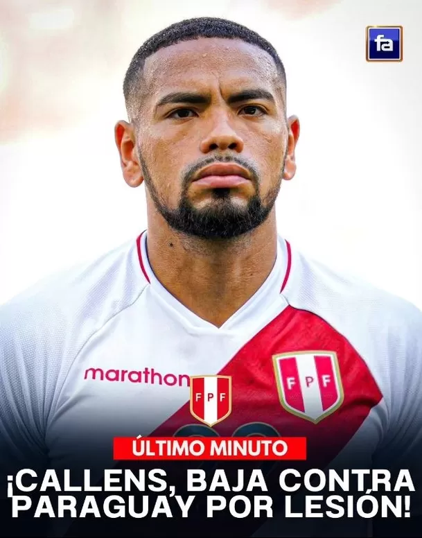 Alexander Callens se suma a las bajas de la selección peruana. | Foto: Fútbol en América.