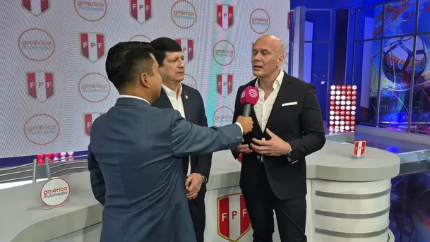Fernando Muñiz, CEO de América Multimedia, junto a Agustín Lozano / Foto: América Deportes Fernando Muñiz, CEO de América Multimedia, junto a Agustín Lozano / Foto: América Deportes