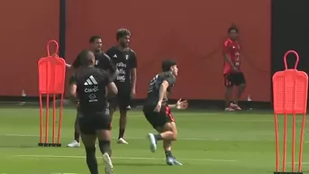 Así fue el primer entrenamiento de la selección peruana en Videna
