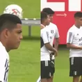 Selección peruana: Así fue la primera práctica de Joao Grimaldo y Piero Quispe