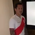 Selección peruana: Así fue la sesión fotográfica de Lapadula con la nueva camiseta blanquirroja