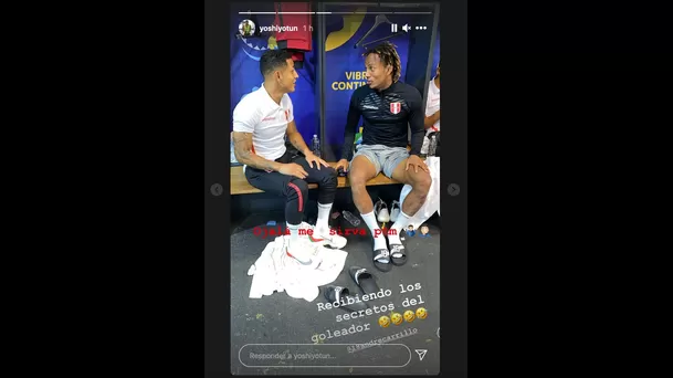 Yoshimar Yotún se pronunció en Instagram.