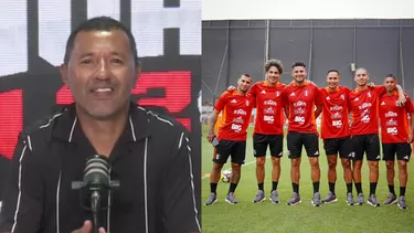 Roberto Palacios señaló quién debe ser el &#39;9&#39; de la selección peruana ante Bolivia / AD