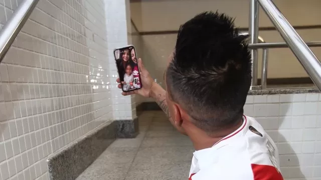 Selección peruana: Christian Cueva se comunicó con su familia tras el triunfo sobre Colombia