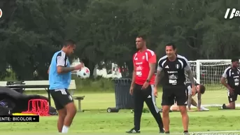 Selección peruana completó su primer entrenamiento en Orlando