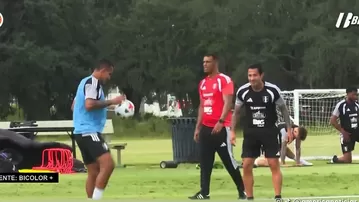 Selección peruana completó su primer entrenamiento en Orlando