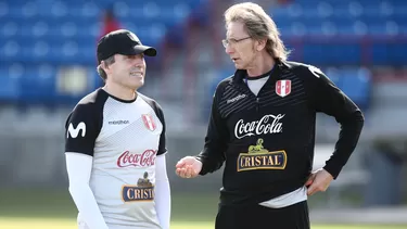 En imagen, Néstor Bonillo y Ricardo Gareca | Foto: FPF.