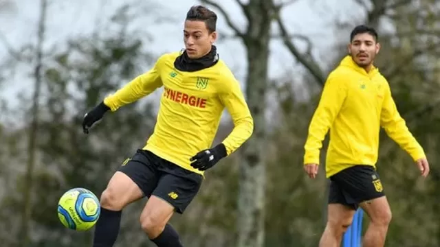 Cristian Benavente y Percy Prado son compañeros en el Nantes. | Video: Instagram