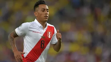 Christian Cueva, mediocampista de la selección peruana. | Foto: AFP