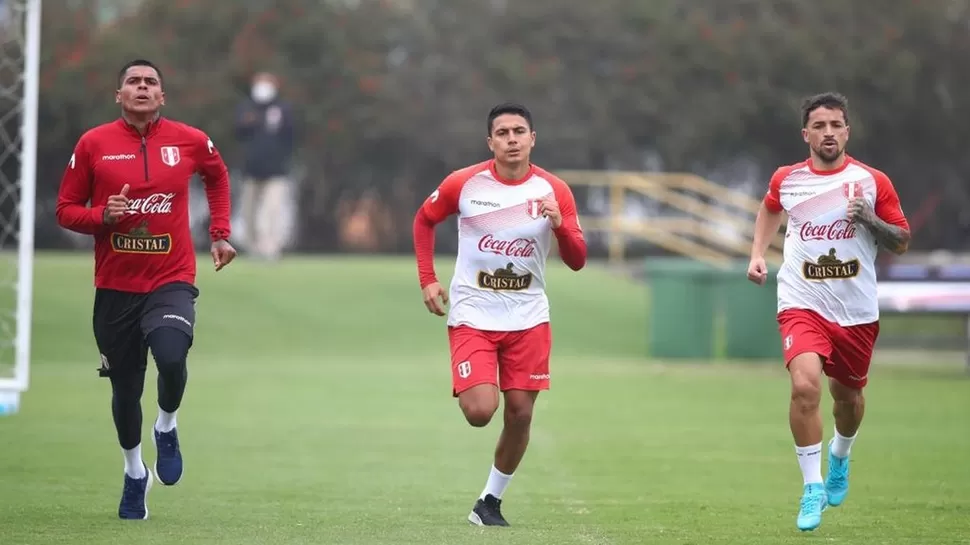 Perú sigue entrenando en la Videna. | Foto: FPF
