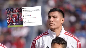 Diego Romero decidió pronunciarse con contundente mensaje tras su debut oficial en la selección peruana / Fuente: IG Diego Romero