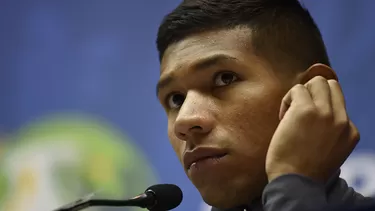 Edison Flores juega en el Monarcas Morelia de M&amp;eacute;xico. | Foto: AFP