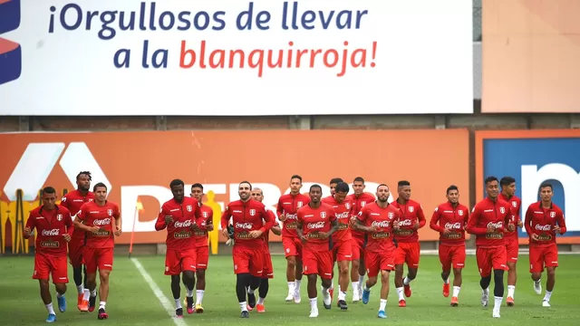 Selección peruana entrenó con 19 futbolistas a cuatro días del duelo ante Colombia