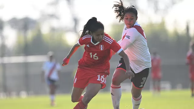 Selección peruana femenina empató sin goles ante River Plate en encuentro amistoso