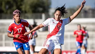 Selección peruana femenina sufrió goleada ante Chile. | Foto: FPF