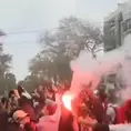 Selección peruana fue despedida por cientos de hinchas previo a su viaje a Venezuela