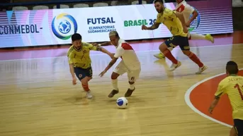 Selección peruana de futsal cayó 3-1 ante Colombia por las Eliminatorias al Mundial 'Lituania 2020'