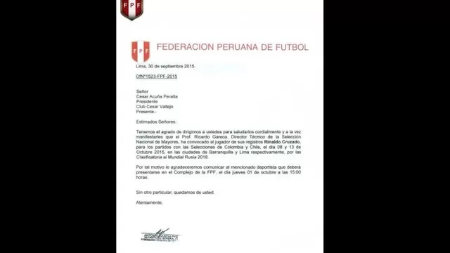 Selección peruana: Gareca convocó a Rinaldo Cruzado por Juan Vargas-foto-2