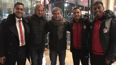 Empezó la gira europea de Ricardo Gareca. | Foto: FPF