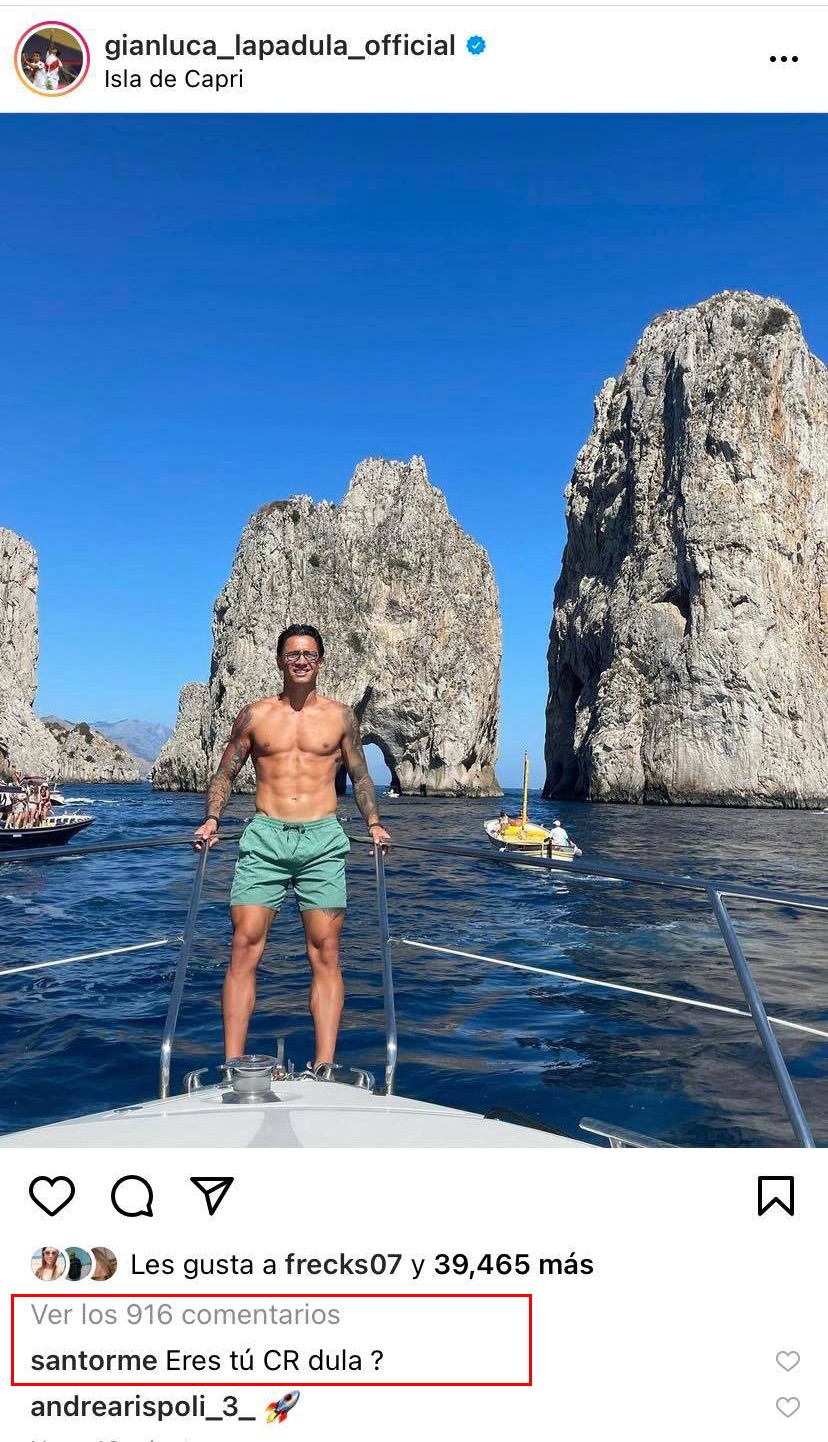 Gianluca Lapadula tiene 31 años | Video: Instagram.