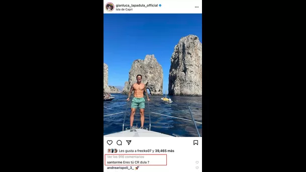 Gianluca Lapadula tiene 31 años | Video: Instagram.