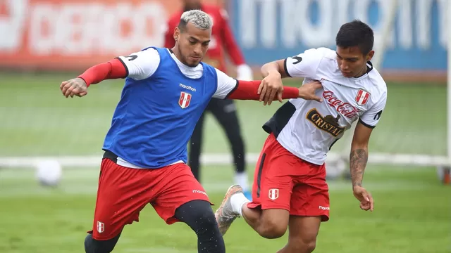 Selección peruana inició entrenamientos para la Copa América 2021