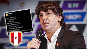 Jean Ferrari reveló los 8 jugadores del extranjero que no serán convocados a la selección peruana