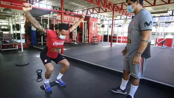 Jefferson Farfán, Alexander Callens y Marcos López trabajaron pensando en el regreso de las Eliminatorias a Qatar 2022.