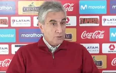 Selección peruana: Juan Carlos Oblitas brindará una conferencia de prensa, anunció la FPF - Noticias de juan-pablo-varillas