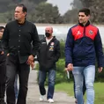 Selección peruana: Juan Reynoso visitó las prácticas de Deportivo Municipal