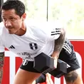 Selección peruana le dio así la bienvenida a Gianluca Lapadula