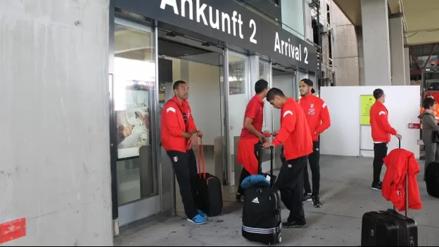 Selección peruana llegó a Lucerna donde enfrentará a Suiza-foto-5