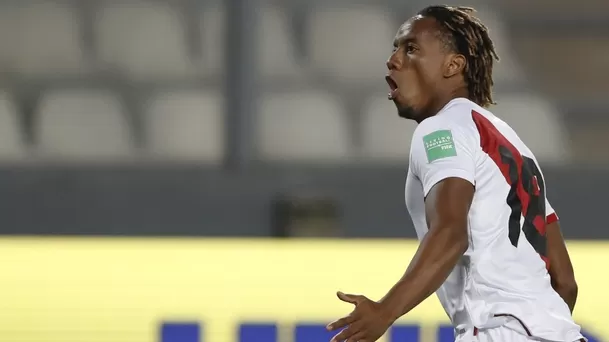 André Carrillo es el goleador de Perú en estas Eliminatorias | Foto: AFP.