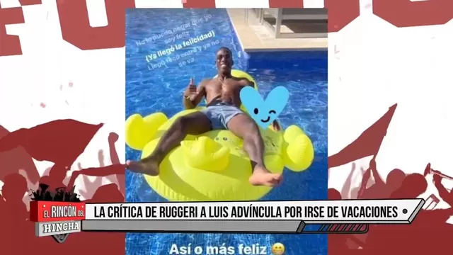 Selección peruana: Luis Advíncula recibió críticas de Ruggeri por irse de vacaciones