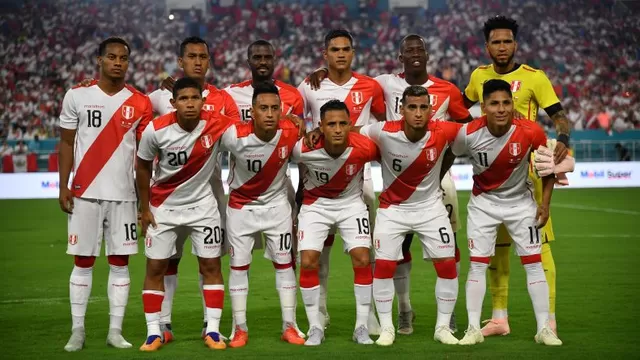 Perú venció 3-0 a Chile en Miami y este martes enfrenta a Estados Unidos. | Foto: AFP