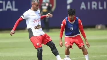 Miguel Trauco se sumó este jueves a las prácticas de la selección peruana | Foto: Twitter selección peruana.