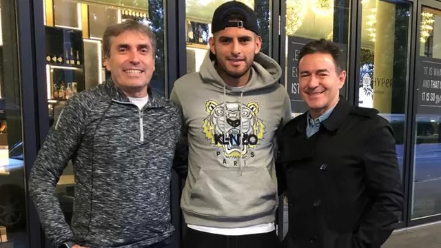 Néstor Bonillo y Sergio Santin se reunieron con Carlos Zambrano | Foto: Selección peruana.
