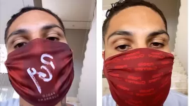 Paolo Guerrero incursionó en el negocio de las mascarillas | Foto: Instagram.