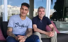 Selección peruana: Paolo Guerrero recibió en Brasil  a Néstor Bonillo - Noticias de nestor-bonillo