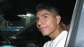 Quispe volvió con la selección peruana desde Brasilia tras la goleada 4-0 ante Brasil. | Video: América Deportes.