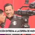 ¿Nueva faceta? Piero Quispe sorprendió en Videna al hacerla de camarógrafo