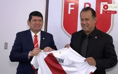 Selección peruana: Las primeras palabras de Juan Reynoso como DT de la Blanquirroja - Noticias de cristiano-ronaldo