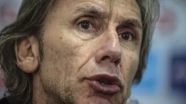 Ricardo Gareca, entrenador de la selección peruana. | Foto: AFP