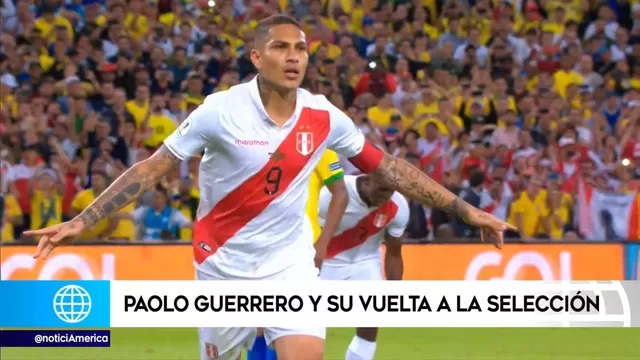 Paolo Guerrero y su vuelta a la selección peruana para las Eliminatorias