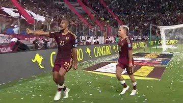 Rondón sacó su calidad y anotó el 1-0 de Venezuela sobre Perú