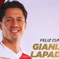 Selección peruana saludó afectuosamente a Gianluca Lapadula por su cumpleaños