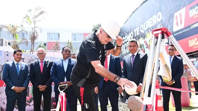 Selección peruana: Se colocó la primera piedra de la nueva casa de la &#39;Bicolor&#39;